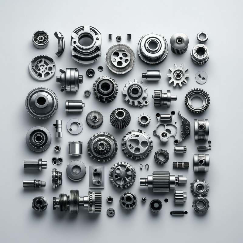 Automotive Numerically Controlled Milling Parts with ±0.01mm Tolerance and Customized Specifications