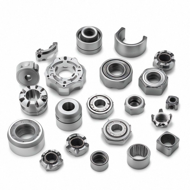 Custom Precision CNC Turning Service with Laser Engraving and 100% Inspection Guaranteed for Stainless Steel and Aluminum Parts