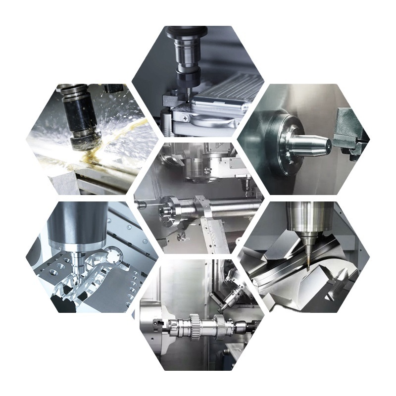 Custom Shaped CNC Machined Parts with 100% Inspection and Surface Roughness Min Ra 0.1~3.2 Precision Mechanical Parts